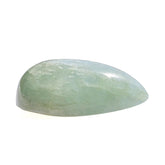 MILKY AQUAMARINE PEAR CAB 22X16MM 21.20 Cts.