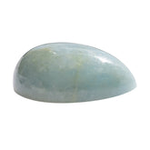 MILKY AQUAMARINE PEAR CAB 20X15MM 16.90 Cts.