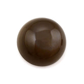 BROWNISH GREY MOONSTONE ROUND CAB 14MM 10.24 Cts.