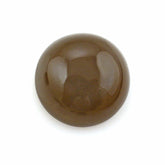 BROWNISH GREY MOONSTONE ROUND CAB 12MM 6.65 Cts.