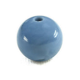 NEW BLUE OPAL PLAIN ROUND BALLS (FULL DRILL 1.50MM) 10MM 5.82 Cts.