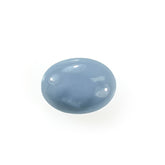 BLUE OPAL PLAIN LENTIL OVAL (PIEGON BLUE/CLEAN) 8.00X6.00 MM 0.91 CTS