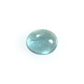 BLUE TOURMALINE PLAIN OVAL CAB (HI) 5.00X4.00 MM 0.41 Cts.