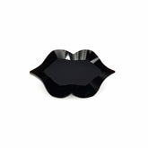 BLACK ONYX CONCAVE CUT LIPS (DES#38) 16X9MM 3.25 Cts.