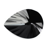 BLACK ONYX CONCAVE BRIOLETTE PEAR(DES#14) 20X15MM 13.82 Cts.