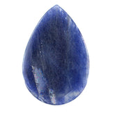 BLUE SAPPHIRE ROSE CUT PEAR CAB 29X20MM 18.75 Cts.