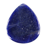 BLUE SAPPHIRE ROSE CUT PEAR CAB 31X26MM 32.18 Cts.