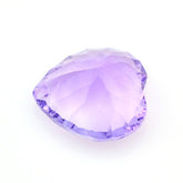 BRAZIL AMETHYST CONCAVE CUT HEART (DES#79) 16MM (DARK/CLEAN) 11.98 Cts.