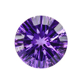 BRAZIL AMETHYST CONCAVE SPLENDOR CUT ROUND (DES#74) 16MM 12.39 Cts.