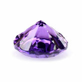 BRAZIL AMETHYST CONCAVE SPLENDOR CUT ROUND (DES#74) 16MM 12.39 Cts.