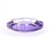 BRAZIL AMETHYST CONCAVE ROUND FLAT COIN MEDIUM 12MM
