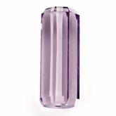 BRAZIL AMETHYST STEP CUT BARREL (FULL DRILL 1MM) 20X8MM 13.07 Cts.