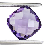 BRAZIL AMETHYST BRIOLETTE CUSHION (MEDIUM) 10MM 3.76 Cts.