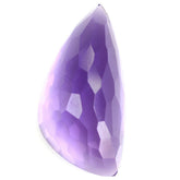 BRAZIL AMETHYST IRREGULAR CUT FANCY SHAPE CAB (MEDIUM) 22X11MM 12.20 Cts.