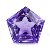 BRAZIL AMETHYST CONCAVE CUT FANCY (MEDIUM) 15MM 9.95 Cts.