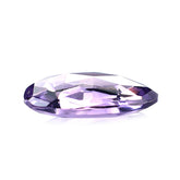 BRAZIL AMETHYST ROSE CUT BRIOLETTE PEARISH 14X10MM 3.61 Cts.