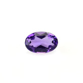 BRAZIL AMETHYST CUT OVAL (DARK/CLEAN) 5.30X3.50 MM 0.35 Cts.