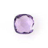 BRAZIL AMETHYST FOOTBALL CUT BRIOLETTE CUSHION (MEDIUM)(HI) 8.00X8.00 MM 1.66 Cts.