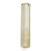 CITRINE (AFRICAN) STEP CUT BARREL (FULL DRILL 1MM) (YELLOW) 34X7MM 17.00 Cts.