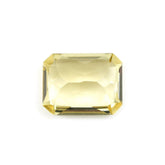 YELLOW CITRINE RADIANT CUT WITH OCTAGON TABLE (DES#1) (C-3) 9X7MM 1.90 Cts.
