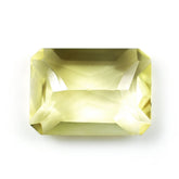 YELLOW CITRINE RADIANT CUT WITH OCTAGON TABLE (DES#1) (C-3) 14X10MM 6.2 Cts.