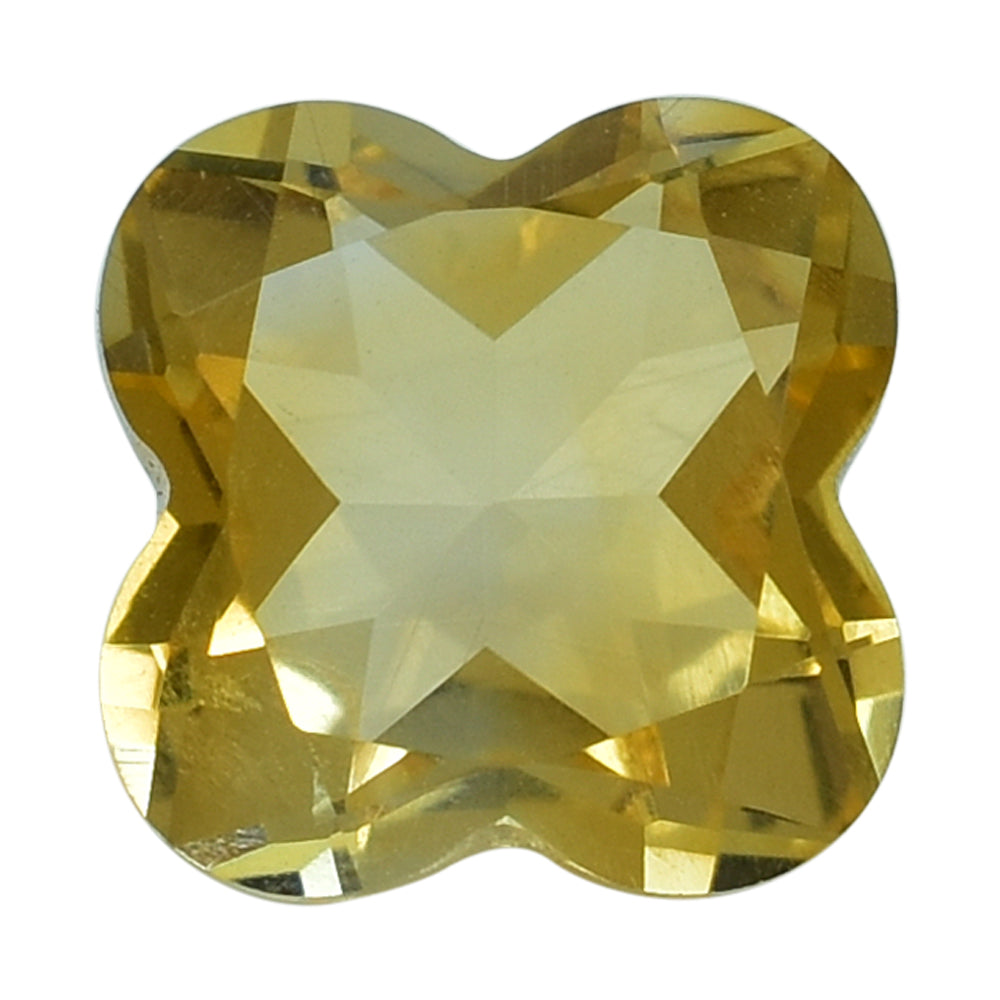 CITRINE (GOLDEN) CUT CLOVER (C-2) 8MM (THICKNESS :-4.80-5.20MM) 2.12 Cts.