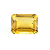 GOLDEN CITRINE STEP CUT OCTAGON (C-2/SI) (HALF DRILL) 16.00X12.00MM 11.43 Cts.