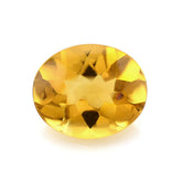 GOLDEN CITRINE BUFFTOP OVAL 11.50X9.50MM 3.96 Cts.