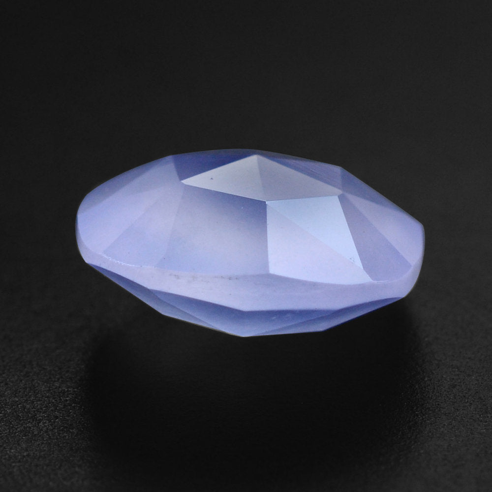 AFRICAN CHALCEDONY ROSE CUT BRIOLETTE CUSHION 8MM 1.70 Cts.