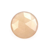 CHOCOLATE MOONSTONE ROSE CUT BRIOLETTE ROUND (LITE) 10.00MM 3.36 Cts.