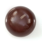 CHOCOLATE MOONSTONE PLAIN ROUND CAB (DARK/CLEAN) 14.00 MM 10.60 Cts.