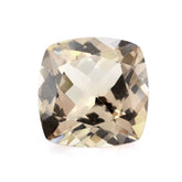 CHAMPAGNE TOPAZ CUT CUSHION 9MM 3.68 Cts.