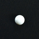 CACHOLONG PLAIN ROUND CAB (OPAQUE)(WHITE/CLEAN) 4.00X4.00 MM 0.28 CTS
