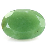 EMERALD GREEN OPAL CUT OVAL 16X12MM 6.70 Cts.