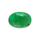 EMERALD OVAL CAB 6.50X5 MM 0.74 Cts.
