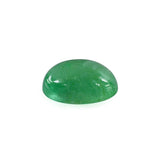 EMERALD OVAL CAB 6X4.50MM 0.63 Cts.