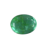 EMERALD OVAL CAB 6.50X5MM 0.83 Cts.