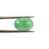 EMERALD OVAL CAB 15.50X11MM 8.61 Cts.
