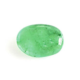 BRAZILIAN EMERALD OVAL CAB 6X4.50MM 0.65 Cts.