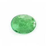 BRAZILIAN EMERALD OVAL CAB 7.50X6MM 0.95 Cts.