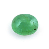 BRAZILIAN EMERALD OVAL CAB 6.50X5.50MM 1.05 Cts.