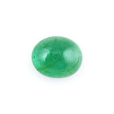 BRAZILIAN EMERALD OVAL CAB 6X5MM 0.55 Cts.