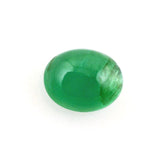BRAZILIAN EMERALD OVAL CAB 5X4MM 0.50 Cts.