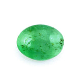 BRAZILIAN EMERALD OVAL CAB 6.50X5MM 0.75 Cts.