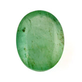 BRAZILIAN EMERALD OVAL CAB 10X8MM 2.90 Cts.