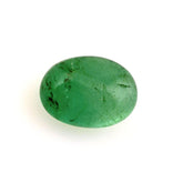 BRAZILIAN EMERALD OVAL CAB 6X4.50MM 0.63 Cts.