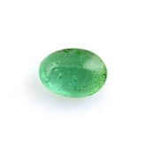 BRAZILIAN EMERALD OVAL CAB 6.50X4.50MM 0.73 Cts.
