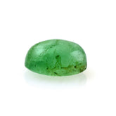 BRAZILIAN EMERALD OVAL CAB 6X4.50MM 0.70 Cts.