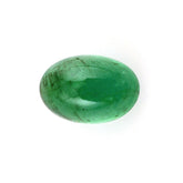 BRAZILIAN EMERALD OVAL CAB 6X4MM 0.63 Cts.