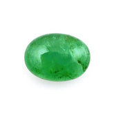 BRAZILIAN EMERALD OVAL CAB 6.50X5MM 0.80 Cts.